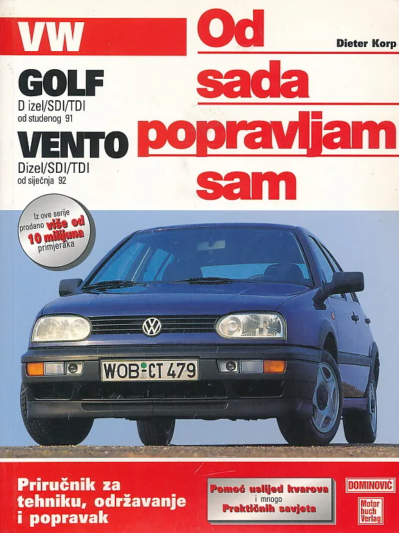 VW Golf  Dizel/SDI/TDI, Vento Dizel/SDI/TDI