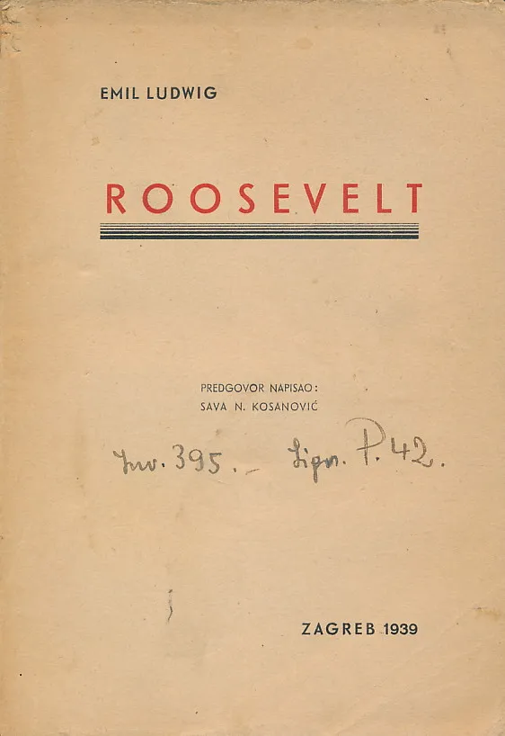 Roosevelt : studija o sreći i moći
