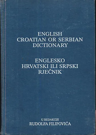 English-Croatian or Serbian Dictionary