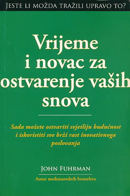 Vrijeme i novac za ostvarenje vaših snova