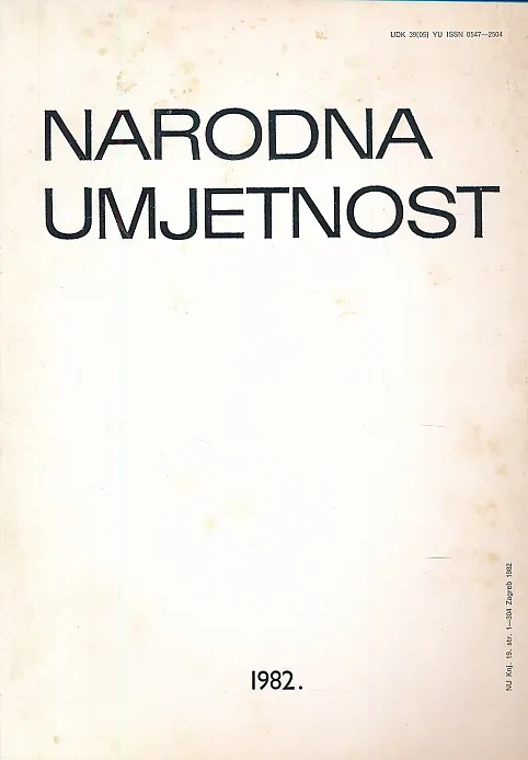 Narodna umjetnost knjiga 19/1983