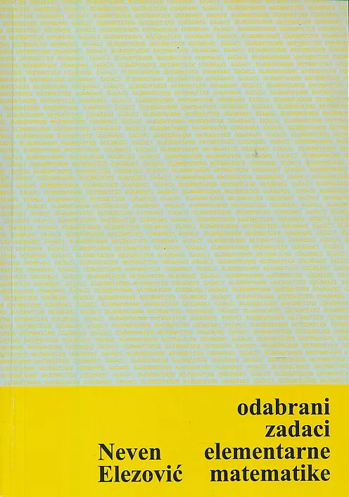Odabrani zadaci elementarne matematike