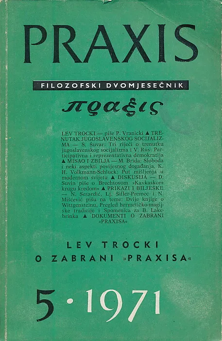 Praxis, br. 5/1971