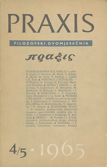 Praxis, br. 4-5/1965
