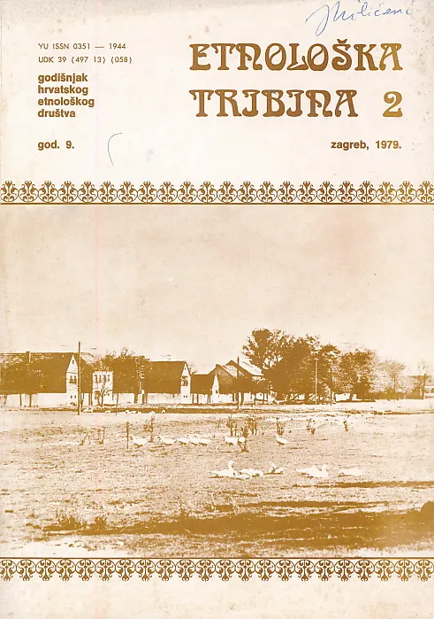 Etnološka tribina 2/1979