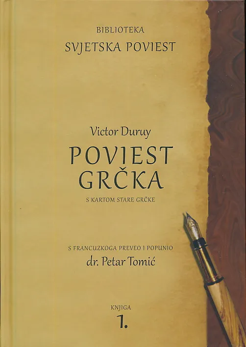 Poviest Grčka. S kartom stare Grčke