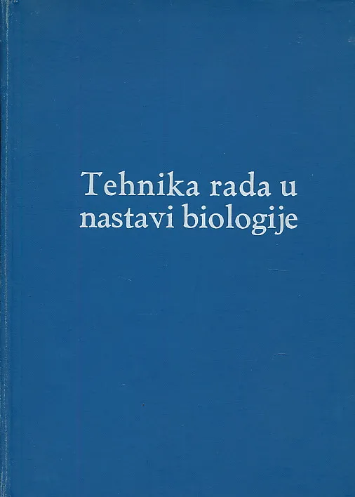 Tehnika rada u nastavi biologije