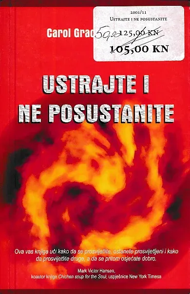 Ustrajte i ne posustanite