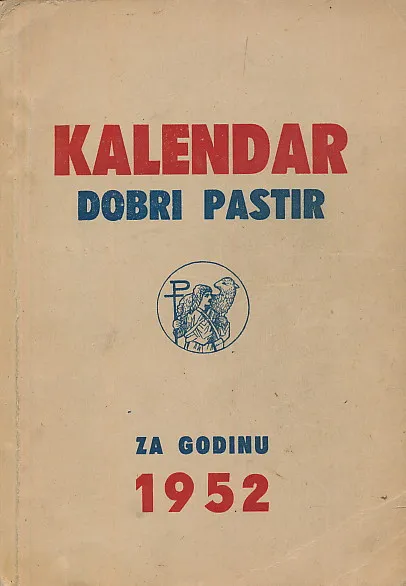 Kalendar Dobri pastir 1952