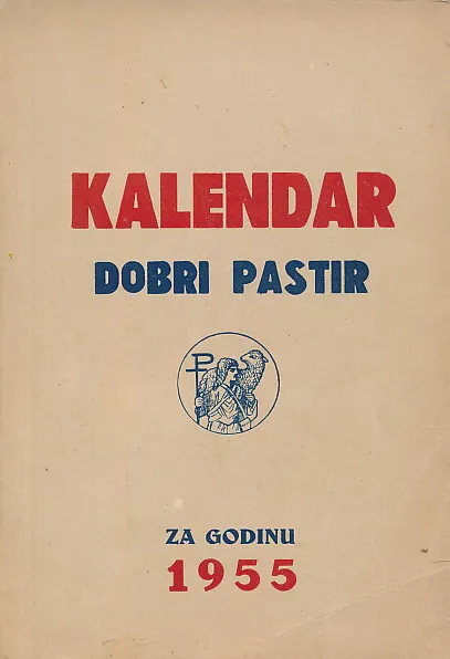 Kalendar Dobri pastir 1955