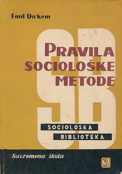 Pravila sociološke metode