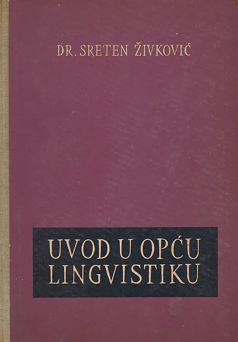 Uvod u opću lingvistiku