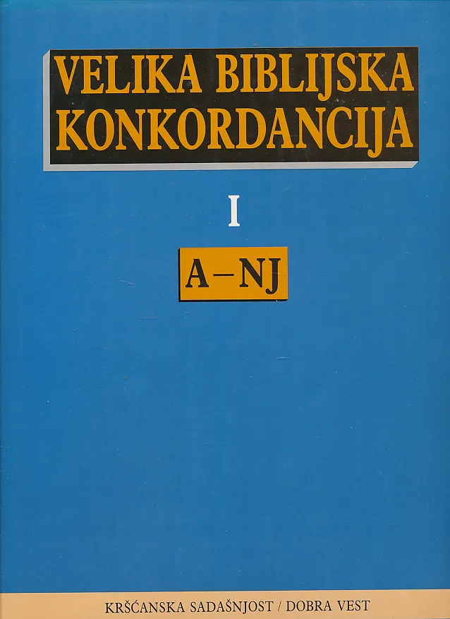 Velika biblijska konkordancija 1-2