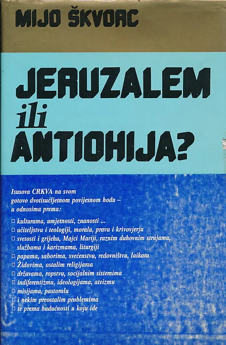 Jeruzalem ili Antiohija