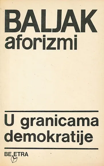 Aforizmi U granicima demokratije