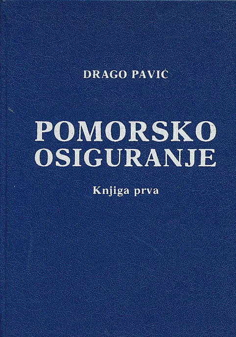 Pomorsko osiguranje, knjiga prva