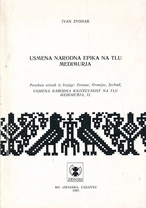 Usmena narodna epika na tlu Međimurja