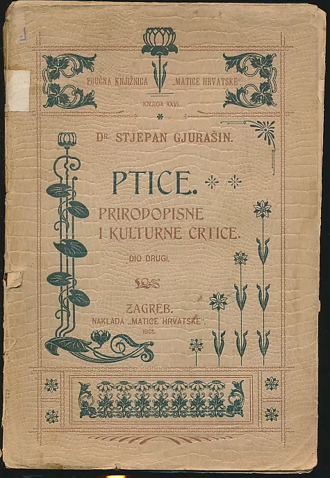 Ptice. Prirodopisne i kulturne crtice sv. 1-2