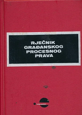 Rječnik građanskog procesnog prava
