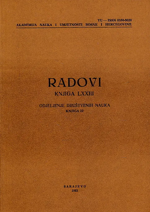 Radovi knjiga LXXIII