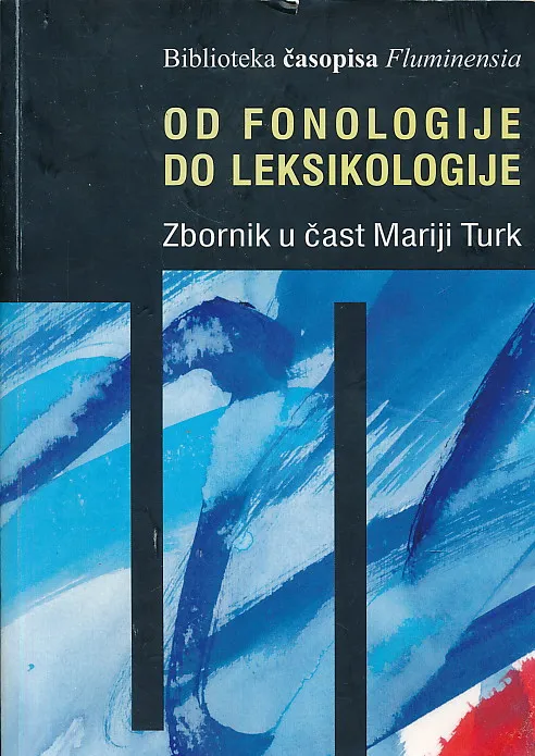Od fonologije do leksikologije
