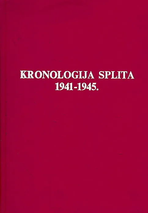 Kronologija Splita 1941-1945.