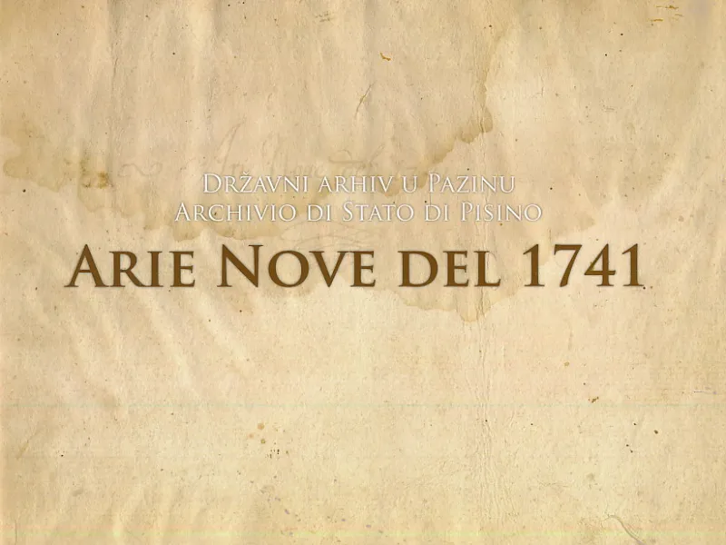 Arie Nove del 1741 +CD
