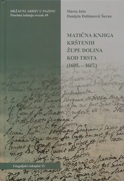 Matična knjiga krštenih Župe Dolina kod Trsta