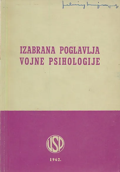 Izabrana poglavlja vojne psihologije
