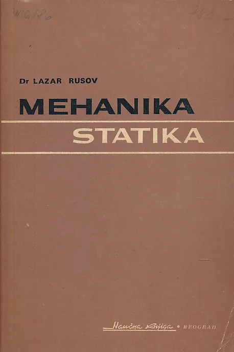 Mehanika : statika