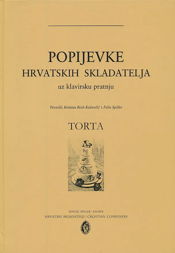 Popijevke hrvatskih skladatelja uz klavirsku ...