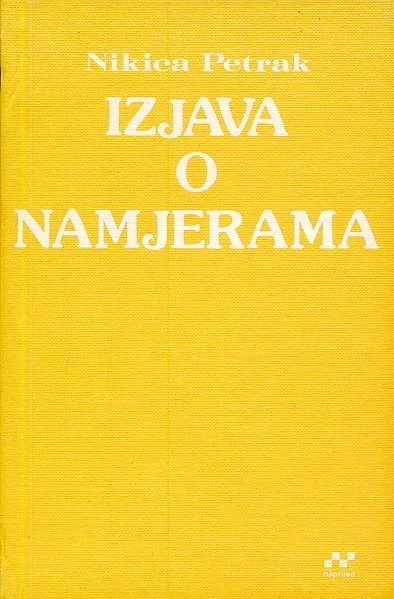 Izjava o namjerama