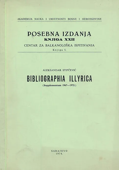 Bibliographia Illyrica