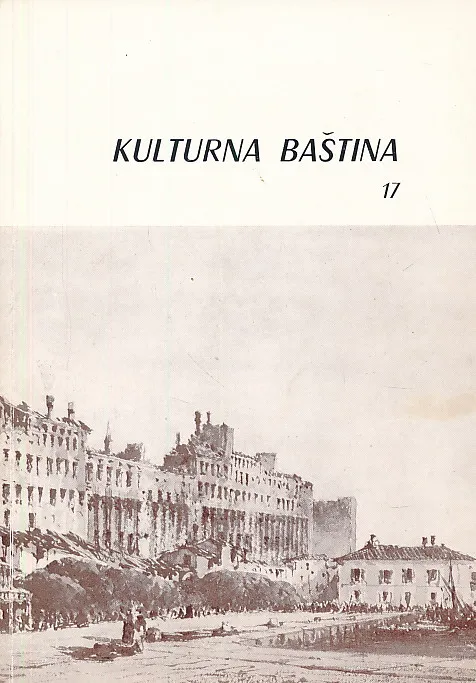 Kulturna baština 17/1987
