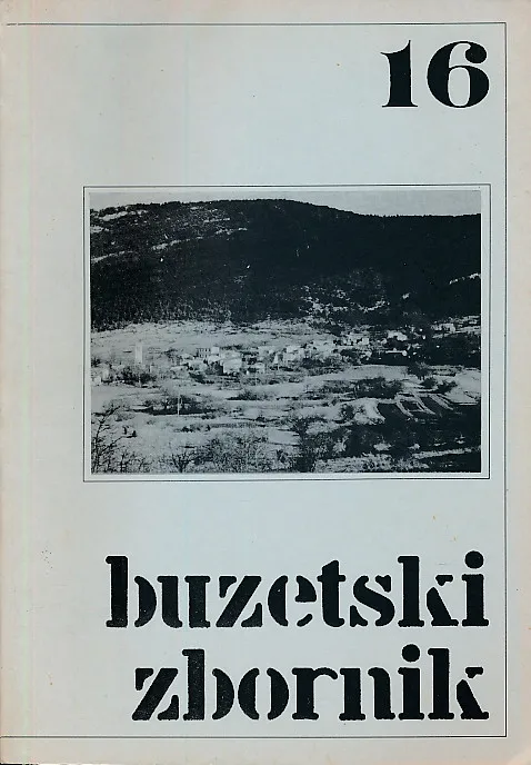 Buzetski zbornik 16/1991