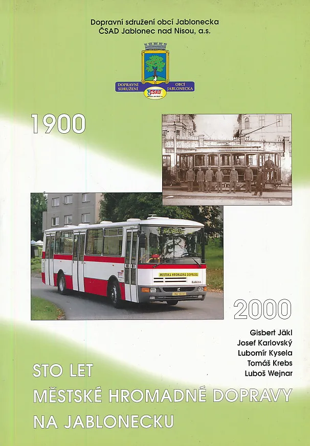 Sto let mestske Hromadne dopravy na Jablonecku