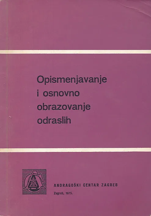 Opismenjavanje i osnovno obrazovanje odraslih
