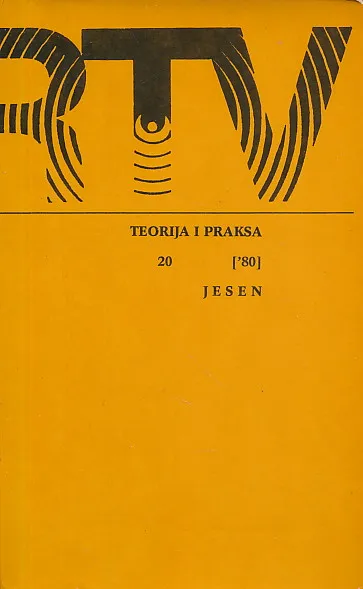 RTV TEORIJA I PRAKSA 20/1980