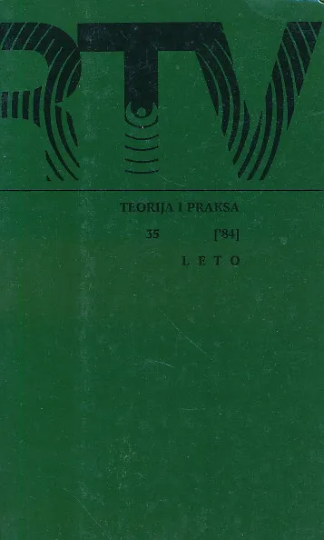 RTV TEORIJA I PRAKSA 35/1984