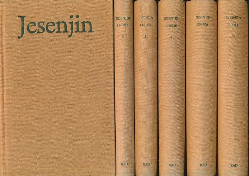 Celokupna dela Sergeja Jesenjina 1-6