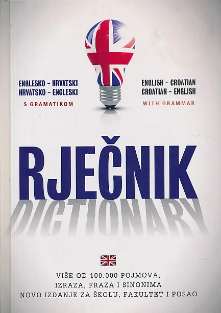 Rječnik englesko-hrvatski s gramatikom