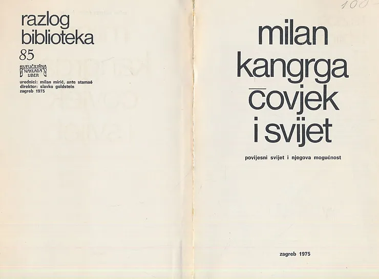 Čovjek i svijet