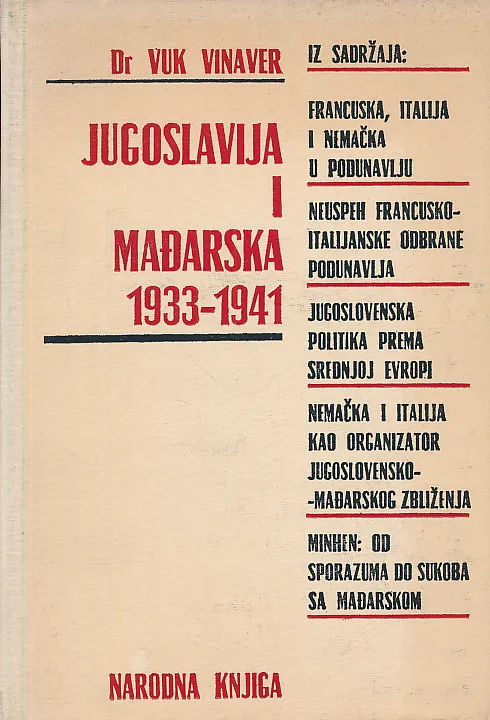 Jugoslavija i Mađarska 1933-1941