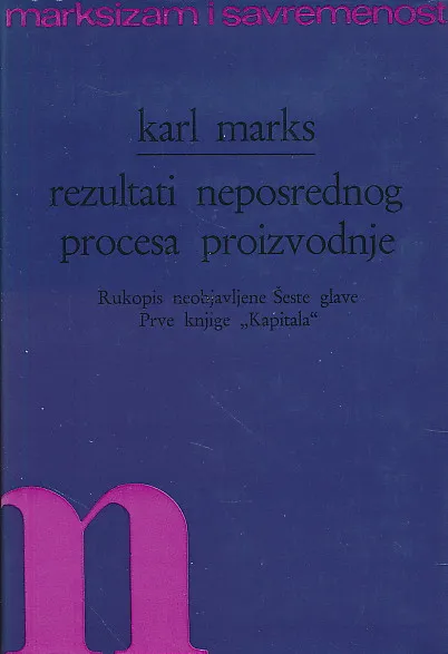 Rezultati neposrednog procesa proizvodnje
