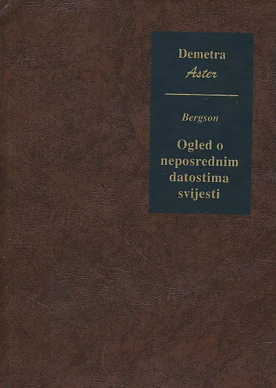 Ogled o neposrednim datostima svijesti