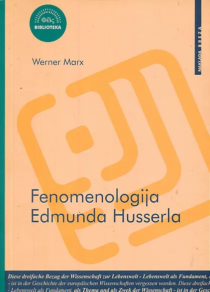 Fenomenologija Edmunda Husserla