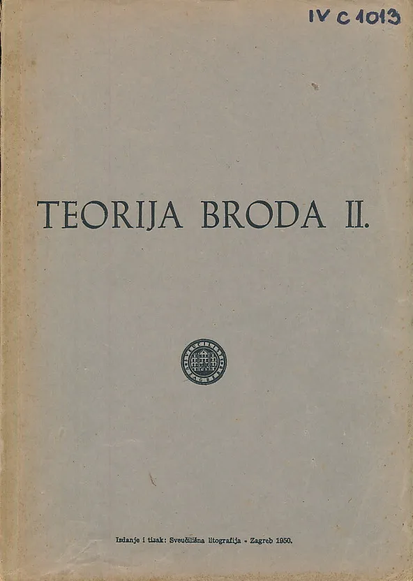 Teorija broda II.