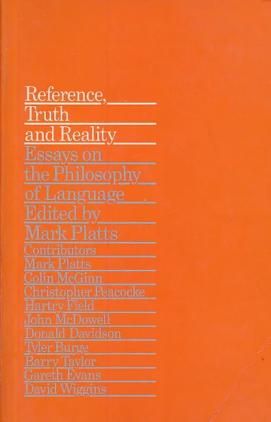Reference, Truth and Reality