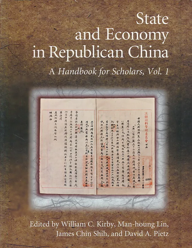 State and Economy in Republican China
