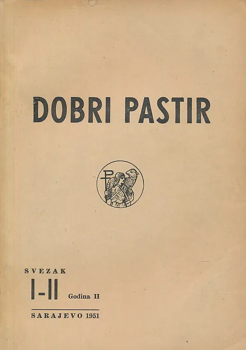 Dobri pastir sv. I-II, godina II 1951
